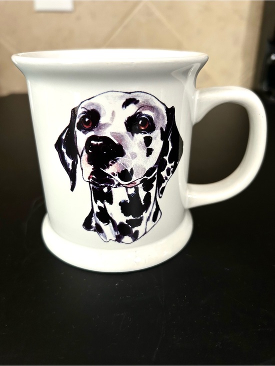 Other - White Dalmatian Dog Ceramic Mug - Classic Pet Design